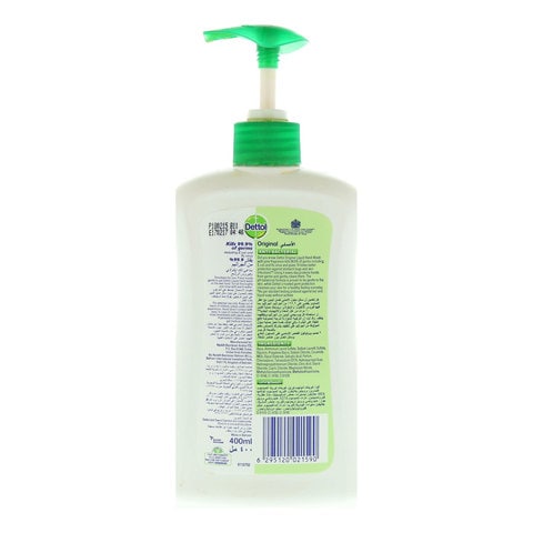 Dettol Antibacterial Hand Wash Liquid Original 400 Ml