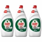 Buy Fairy Plus Original Dishwashing Liquid Soap With Alternative Power To Bleach 600ml Pack of 3 in UAE