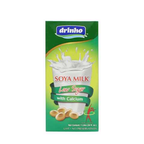 Drinho Low Sugar Soya Milk 1L