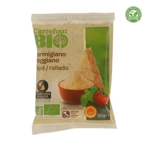 Carrefour Bio Parmigiano Reggiano Cheese 50g