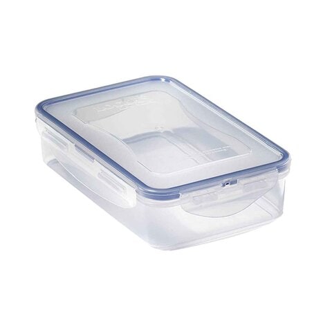 Lock &amp; LockClassic Rectangular Food Container Clear/Blue 800ml