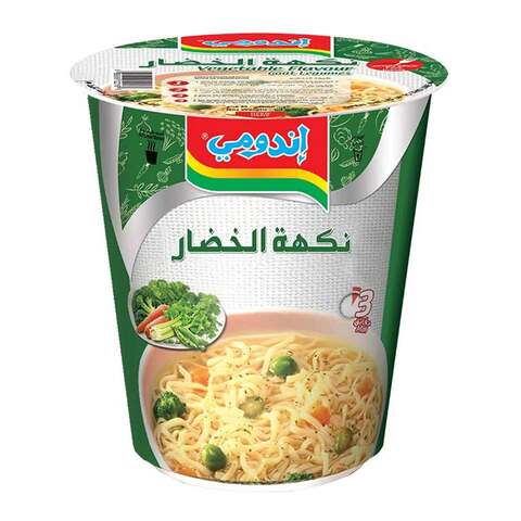 Buy Indomie Cup Noodles Vegetable Flavor 60g in Saudi Arabia