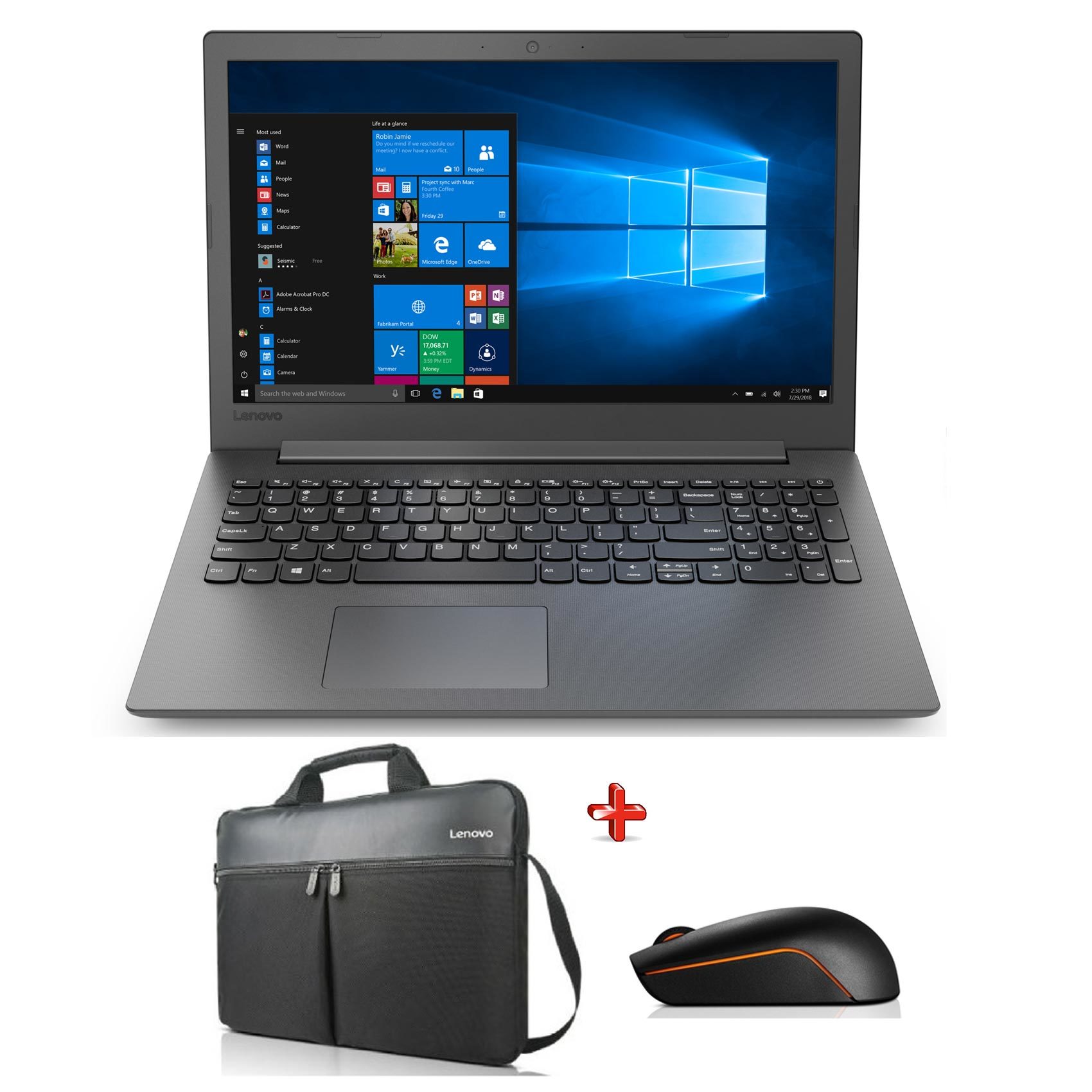 Buy lenovo notebook i130 i5 8250 8gb ram 1tb hard disk 2gb graphic card 15 6 topload bag 