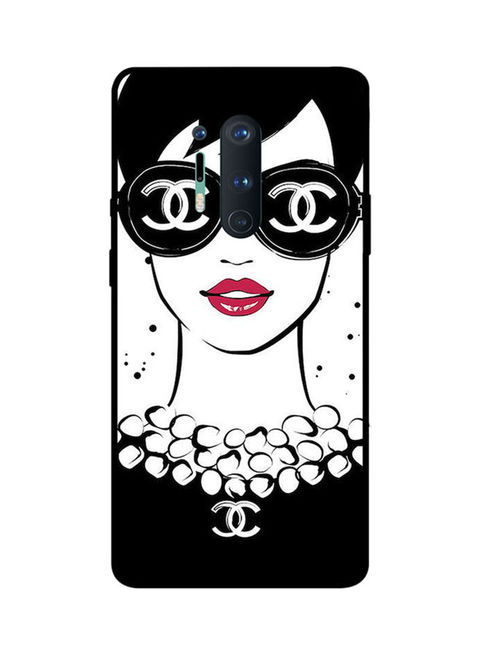 Theodor - Protective Case Cover For Oneplus 8 Pro White/Black/Red