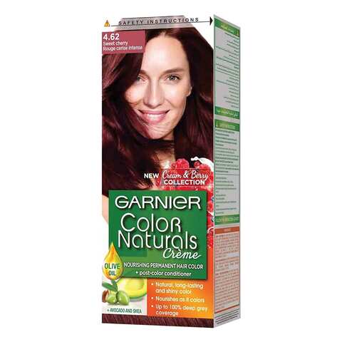 Garnier Color Naturals Hair Color 4.62 Sweet Cherry Online | Carrefour ...