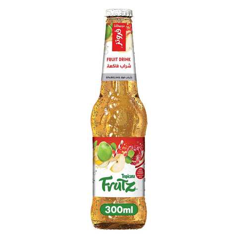 تروبيكانا فروتز شراب الفاكهة بنكهة كوكتيل التفاح 300 مل