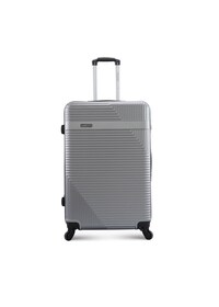 ParaJohn Lightweight ABS Hard Side Spinner Luggage Checked In Trolley Bag With Lock 24 Inch