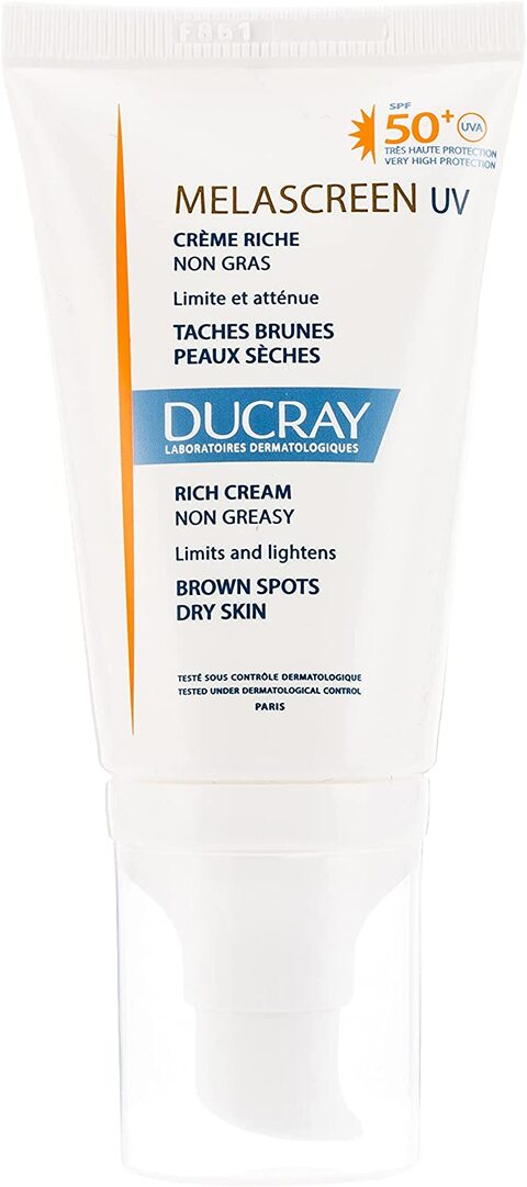 Ducray Melascreen Photo Protection Rich Cream Moisturizer 40 ml, Pack Of 1