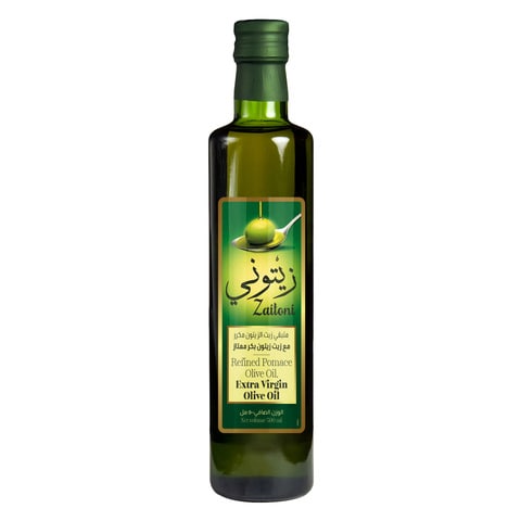 Zaitoni Refined Pomace Olive Oil With Extra Virgin Olive Oil 500ml