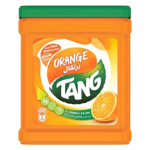 تانج مسحوق شراب البرتقال عبوة كبيرة تصنع 16 لتر، 2كج
