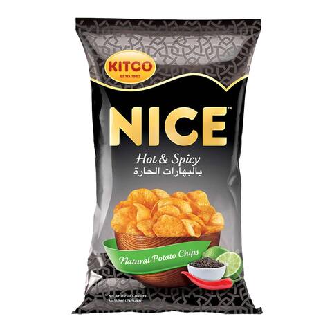 Buy Kitco, Potato Chips, Hot  Spicy 21g in Saudi Arabia