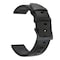 O Ozone Leather Strap Compatible With Galaxy Watch 3 45mm/Galaxy Watch 46mm/Gear S3 Frontier/Classic/Huawei Watch Gt 2 46mm Replacement Watch Band Quick Release Steel Buckle Wristband, Black