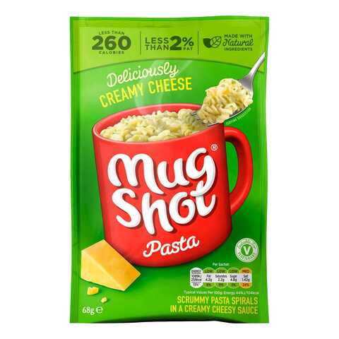 Buy Mug Shot Creamy Cheese Pasta 68g in UAE