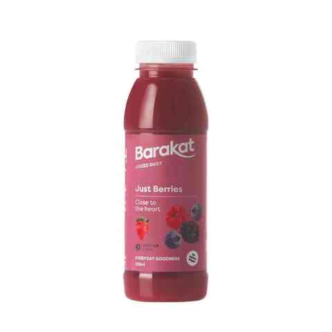Buy Barakat Mix Berry Juice 330ml in UAE