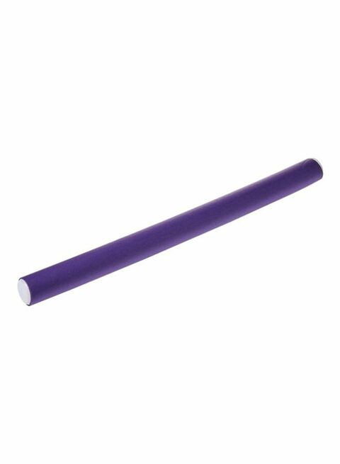 10 Piece Hair Foam Curler Roller Purple