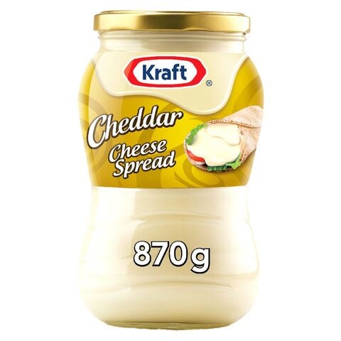 Buy Kraft Cheddar Cheese Spread Jar 870g in UAE