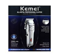 KEMEI Professional Hair Clippers Hair Trimmer #1996 Great for Barbers and Stylists Twice the Speed of Pivot Motor Clippers Accessories Included Cutting hair