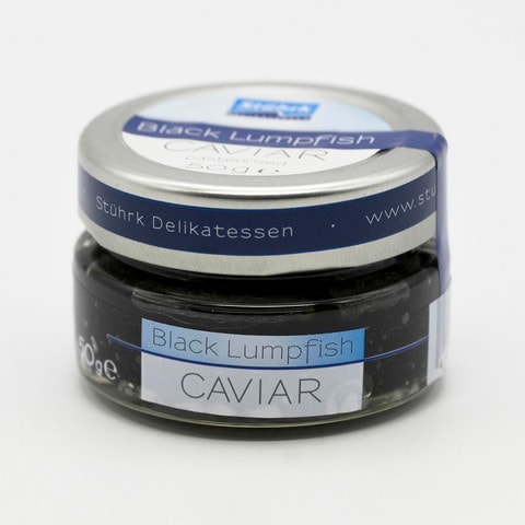 Stuhrk Lumpfish Black Caviar 50g