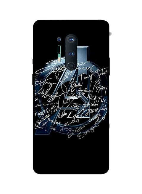 Theodor - Protective Case Cover For Oneplus 8 Pro Black/Blue/White