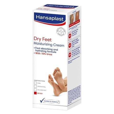 Hansaplast Hydrating Formula Moisturising Foot Cream For Dry Feet 100ml