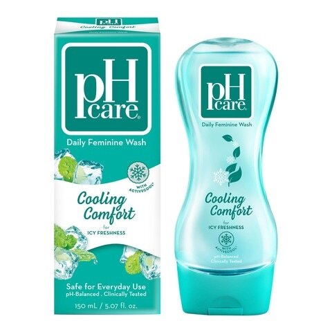 Buy PH CARE DAILY FEMININE WASH COOLING CLEAN 150ML Online