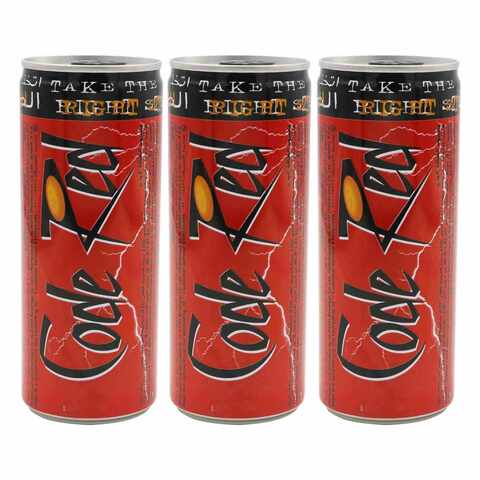 Buy Code Red Energy Drink 250ml X Pack Of 3 Online Shop Beverages On Carrefour Uae