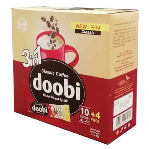 دوبي كوفي قهوة سريعة 3 في 1 كلاسيك 200 غرام