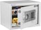 Rubik A4 Document Size Safe Box Locker Security Safety Deposit With Key and Keypad Keyless Entry RB25 (25x35x25cm) White