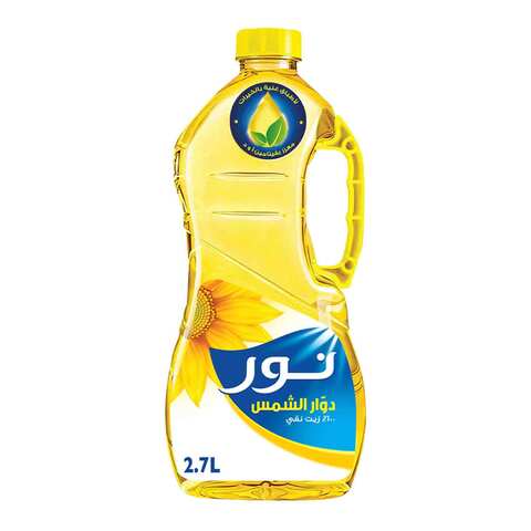 Buy Noor Pure Sunflower Oil 2.7L in Saudi Arabia