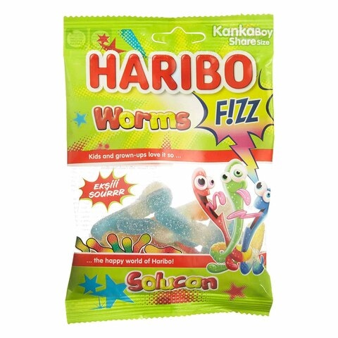 Haribo Jelly Worms Fizz - 70 gm price in Egypt | Carrefour Egypt ...