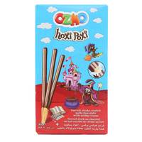 Ozmo Hoxi Poxi Chocolate Coated Sticks Biscuits 36g