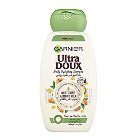 Garnier Ultra Dour Nurturing Almond Milk Daily Hydrating Shampoo White 400ml