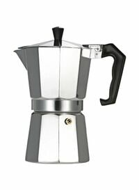 Generic 9 Cup Stove Top Espresso Coffee Maker Silver/Black 20.5x18.5x10.3centimeter
