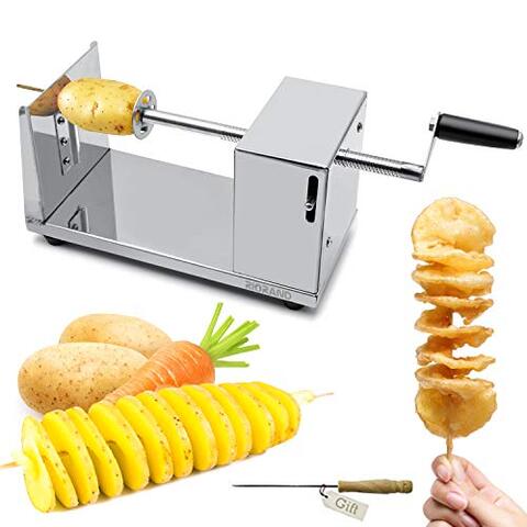 Potato slicer outlet machine