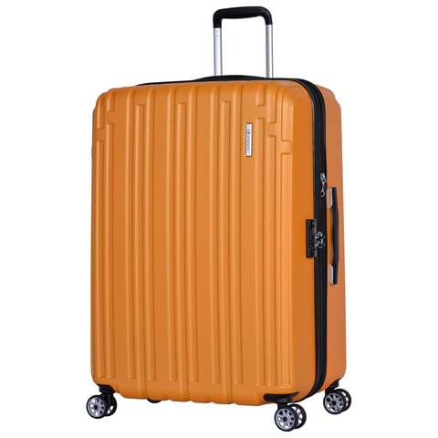 3G Polycarbonate USB Charging Smart 4 Wheel Hard Sided Luggage Trolley Travel  Bags (20inch / 55cm) SMT 6 Orange : : Fashion