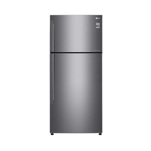 LG Fridge GN-C752HQCL 720 Litre Dark Silver (Plus Extra Supplier&#39;s Delivery Charge Outside Doha)
