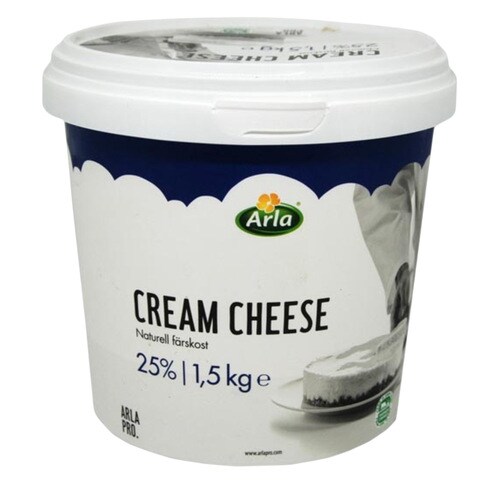 Arla Cream Cheese 25% 1.5Kg