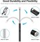 Uaejj Electric Arc Lighter, Plasma Lighter Flameless Windproof USB Rechargeable For BBQ Gas Stove Candle Fireworks Black A, Arcl001