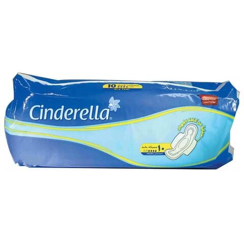 Cinderella Women Pads Wing Dry Feel 10 Pads