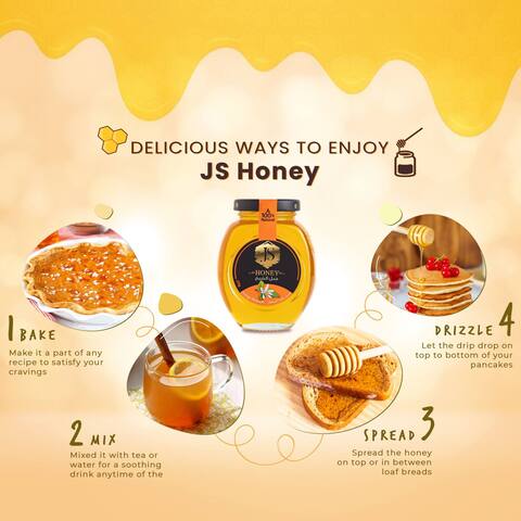 JS Orange Blossom Honey 225g
