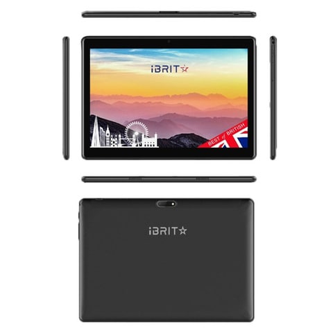 iBrit Max 12 10.1-Inch 4GB RAM 64GB Wi-Fi+Cellular Black