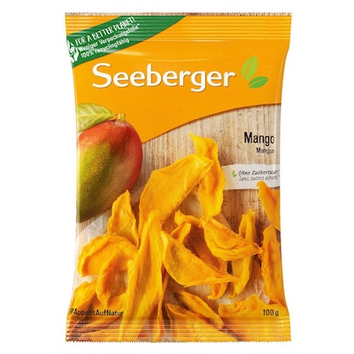 Chips de banane séché Seeberger 150g 