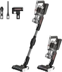 Midea Cordless Stick Vacuum Cleaner With 450W Powerful BLDC Motor For High Suction Power, 70 Minutes Run Time, Light Weight, One Button Flexible Bend, Motorized Brush For Hard Floor &amp; Carpets, P7FLEX