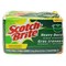 3M Scotch-Brite Heavy Duty Scrub Sponge, 4.5 in x 2.7 in x .6 in, Cellulosic. 3 Units/Pack