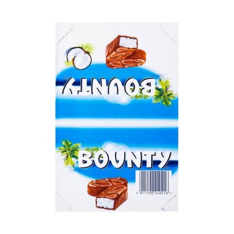 Buy BOUNTY CHOCOLATE COCONUT 57G*24 Online | Carrefour Kuwait