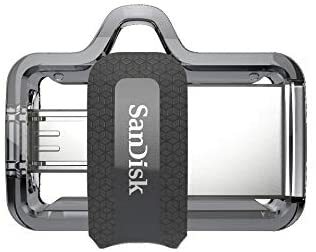 Sandisk Sddd3-064G-G46 Ultra Dual Drive M3.0 For Andriod Smartphones - 64GB- Black (Pack Of1)