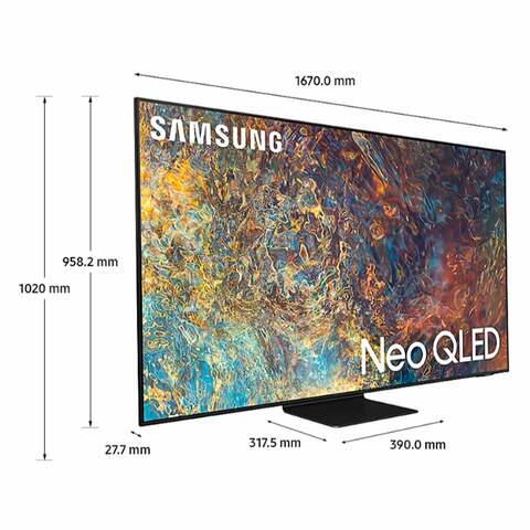 Samsung QN90A QLED Neo 4K Smart TV Black 75 inch