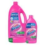 Buy Vanish Laundry Stain Remover Liquid for White  Colored Clothes, Can be Used with or without Detergents  Additives, Ideal for Use in the Washing Machine, 1.8 L and 500 ml, Pack of 2 in Saudi Arabia