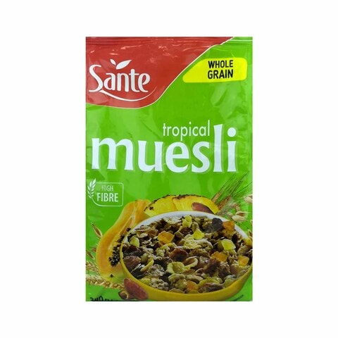 Sante Tropical Fruits Muesli - 350 gram