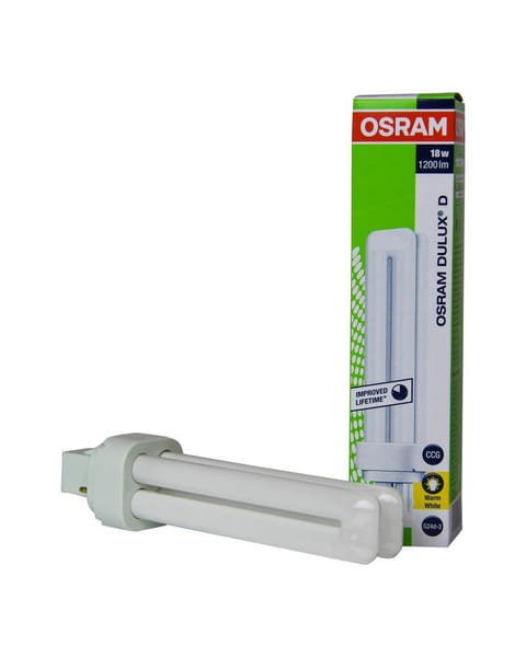 Osram Cfl Warm White 18 Watts 2 Pin